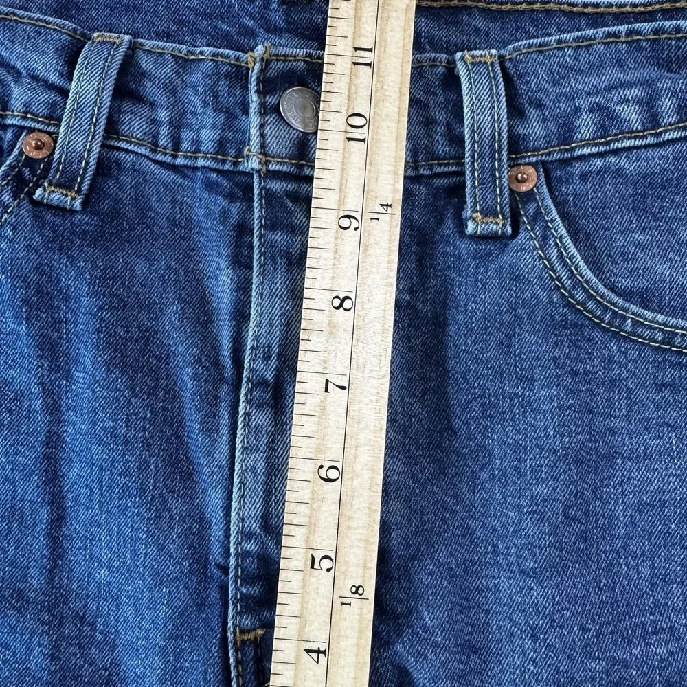 Levi's 514 Jeans Mens 33x29 Blue Straight Regular Fit Medium Wash Denim 5 Pocket